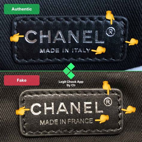 chanel 31 rue cambon bag real vs fake
